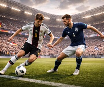 découvrez notre analyse et pronostic du match allemagne vs écosse, un duel épique où nous décryptons les forces en présence pour savoir qui sortira vainqueur.