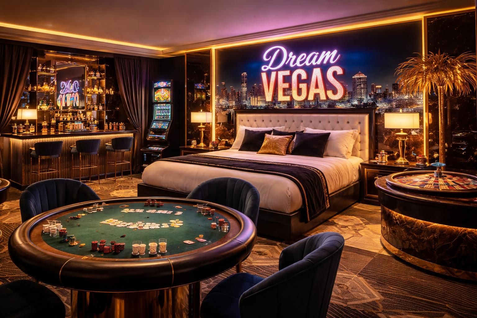 découvrez les hébergements uniques et insolites à dream vegas pour un séjour inoubliable alliant confort et originalité. explorez des logements exceptionnels lors de votre visite.
