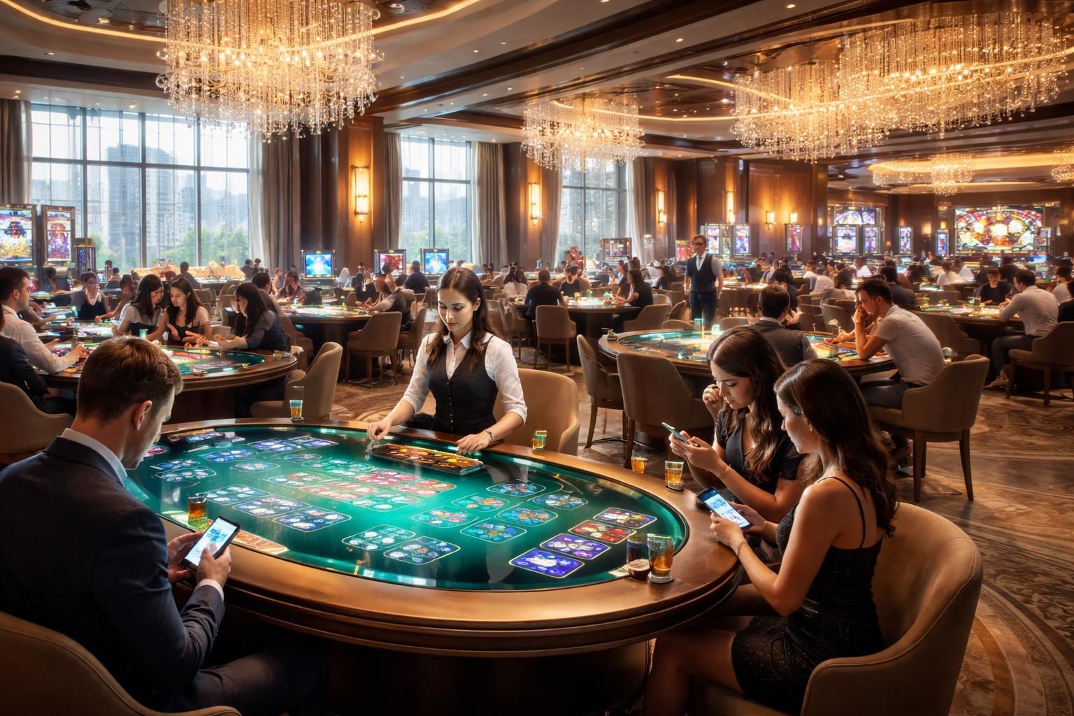 découvrez comment les casinos notés 5 étoiles évoluent à l'ère du numérique, intégrant technologies innovantes et expérience utilisateur améliorée pour séduire les joueurs modernes.
